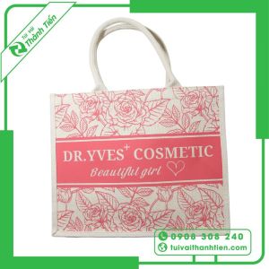 Túi Vải Linen DR.YVES COSMETIC[[[:en]]]Linen Tote Bag – DR.YVES COSMETIC