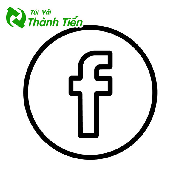 Logo facebook tròn vector