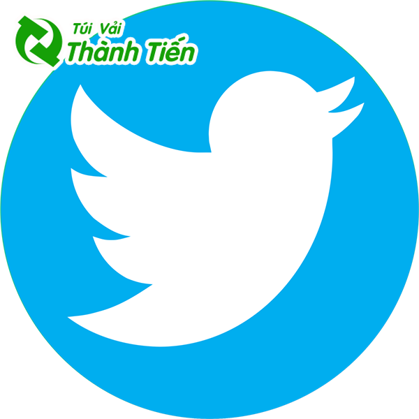 Mẫu logo twitter PNG hình tròn