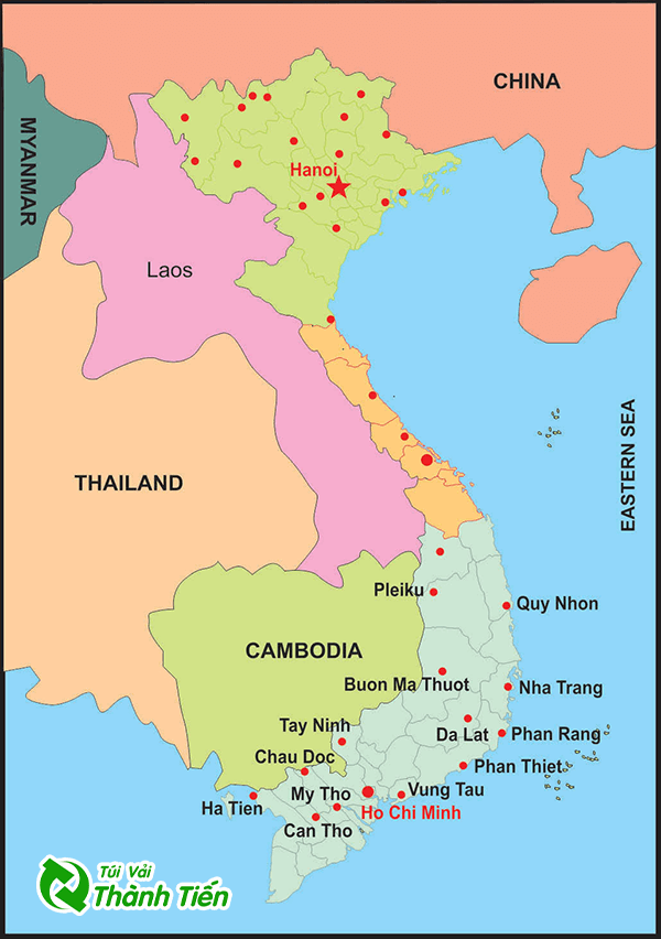 Link Tải Miễn Phí Bản Đồ Việt Nam Chất Lượng Nhất | Túi Vải Thành Tiến