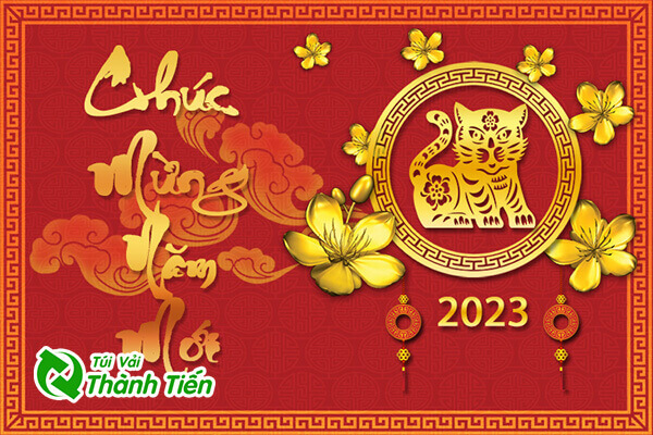 Thiệp chúc Tết 2023 thiệp chúc mừng năm mới Quý Mão 2023  HoaTieuvn