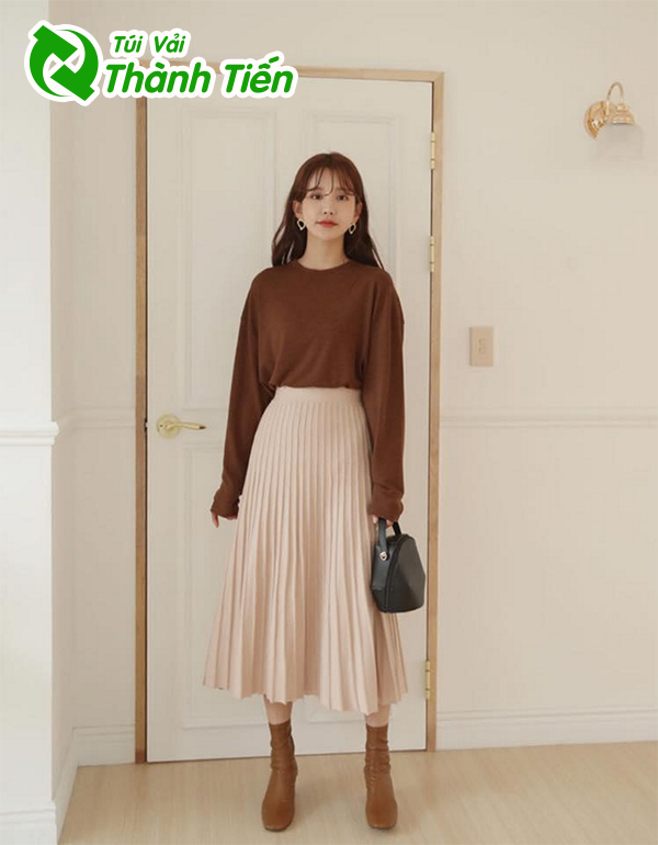 Set áo len phối chân váy lưới thời trang Hàn Quốc mùa thu đông 2022 cho nữ  Có bán lẻ  Shopee Việt Nam