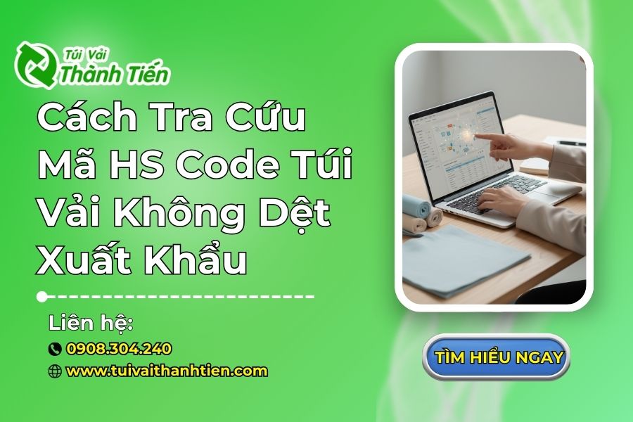 Cách Tra Cứu Mã HS Code Túi Vải Không Dệt Xuất Khẩu