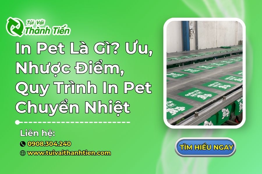 In Chuyển Nhiệt Là Gì? Ứng Dụng, Quy Trình In Trên Túi Vải