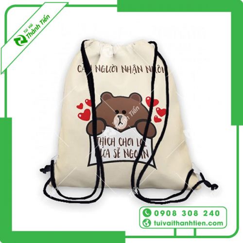Balo Dây Rút Vải Bố