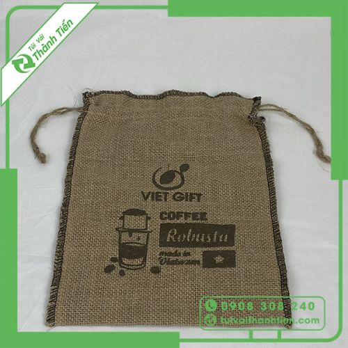 Túi vải đay đựng cà phê [Tự Nhiên - Chống Nước]