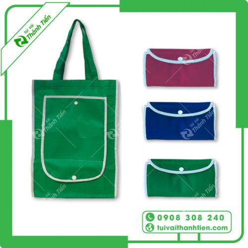 Túi vải không dệt gấp bóp