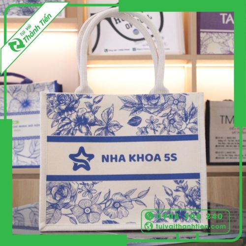 Túi Vải Linen Nha Khoa 5S