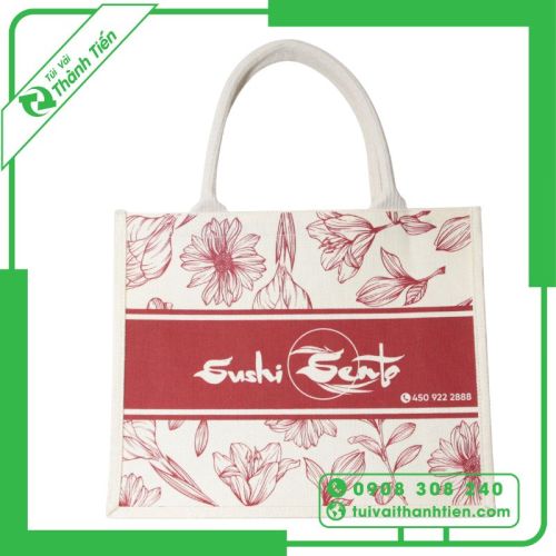 Túi vải linen Sushi Sento