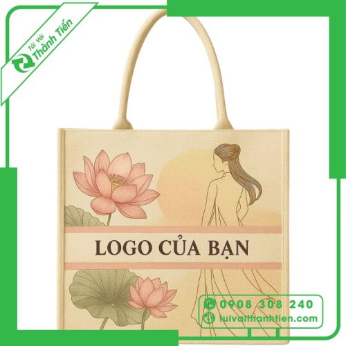 Túi Vải Linen Vu Lan