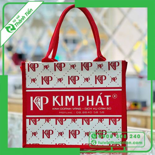 Túi Vải Linen Tiệm Vàng, Trang Sức