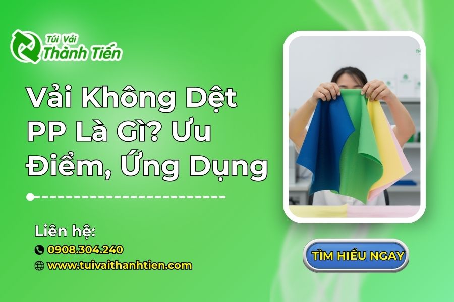 Vải Không Dệt PP Là Gì? Ưu Điểm, Ứng Dụng