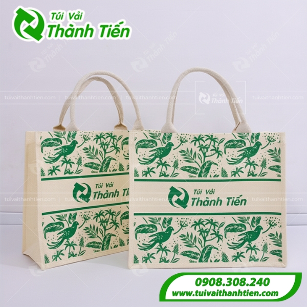 T&uacute;i vải đay in logo