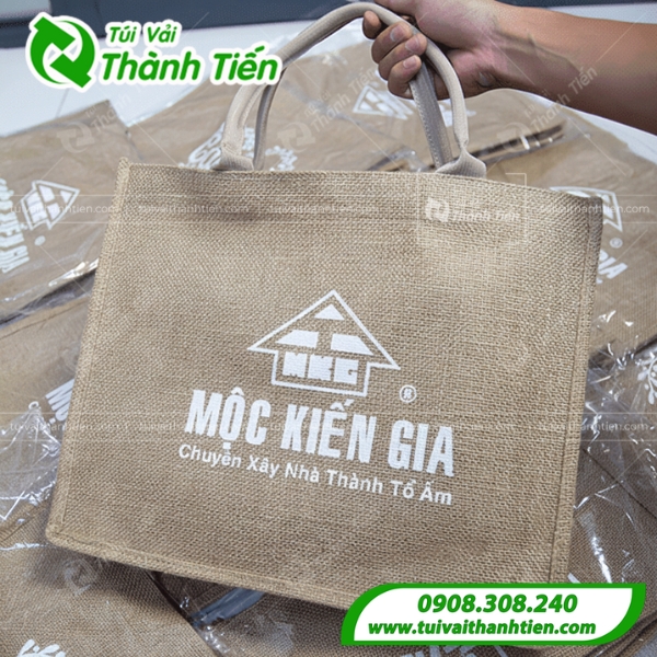 Mẫu t&uacute;i vải linen Mộc Kiến Gia