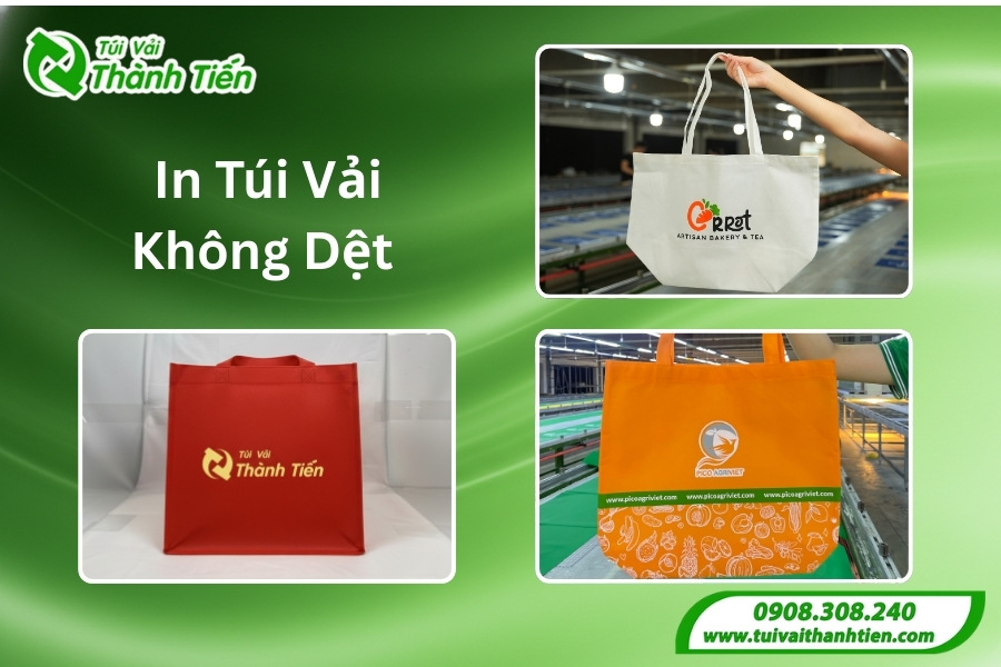Dịch vụ in túi vải không dệt