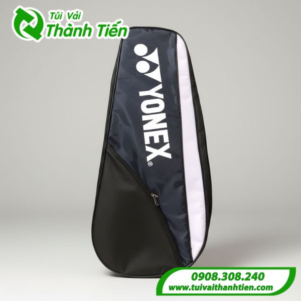 Hình in sắc nét trên túi vải đựng cầu lông