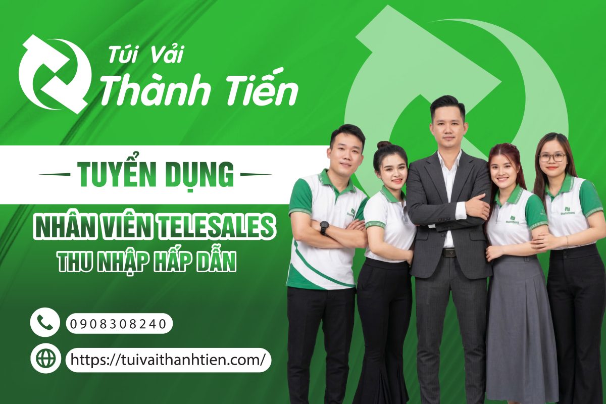 [TUYỂN DỤNG] NHÂN VIÊN TELESALES THU NHẬP HẤP DẪN