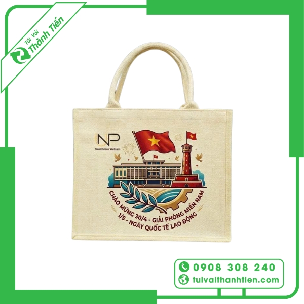 Túi vải linen quà tặng 304 15 3