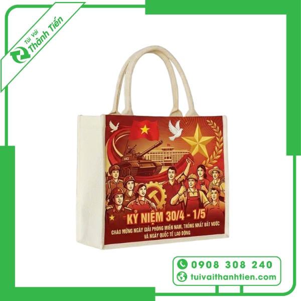 Túi vải linen quà tặng 304 15 4