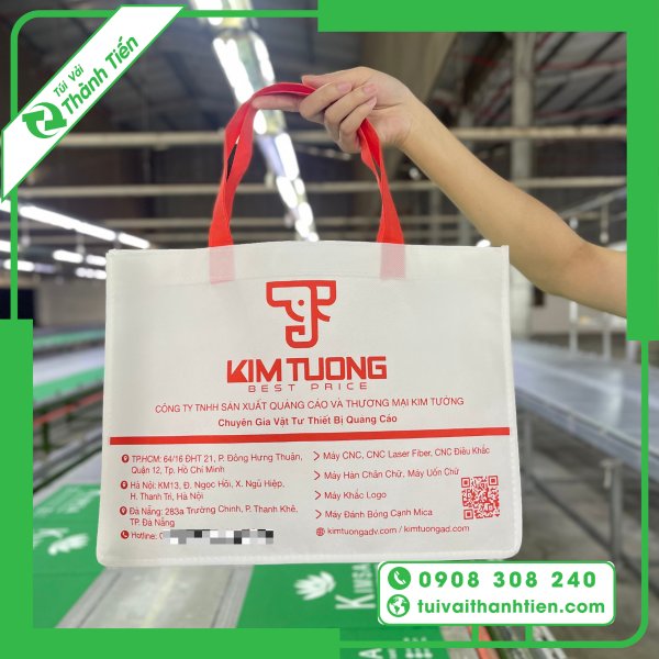 Túi Vải Không Dệt Có Quai Xách