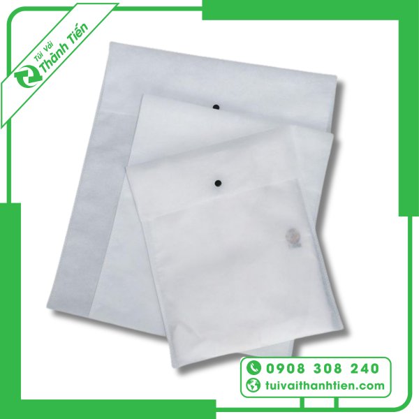 Túi Vải Không Dệt Nắp Gập